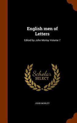 Produktbild: English men of Letters: Edited by John Morley Volume 7
