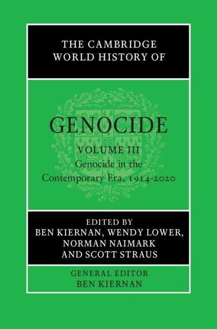 Produktbild: Cambridge World History of Genocide: Volume 3, Genocide in the Contemporary Era, 1914-2020