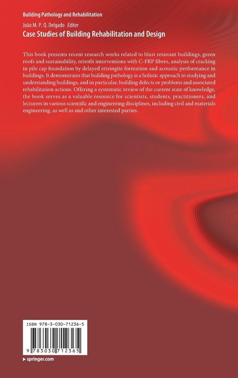 Produktbild: Case Studies of Building Rehabilitation and Design