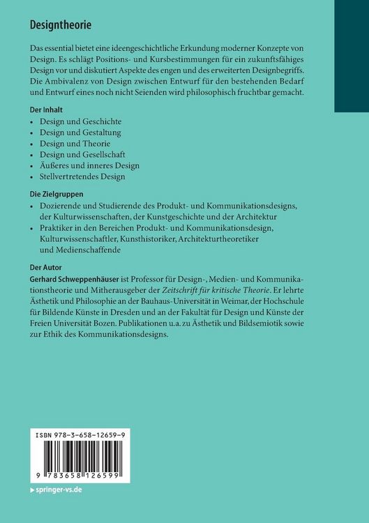 Produktbild: Designtheorie
