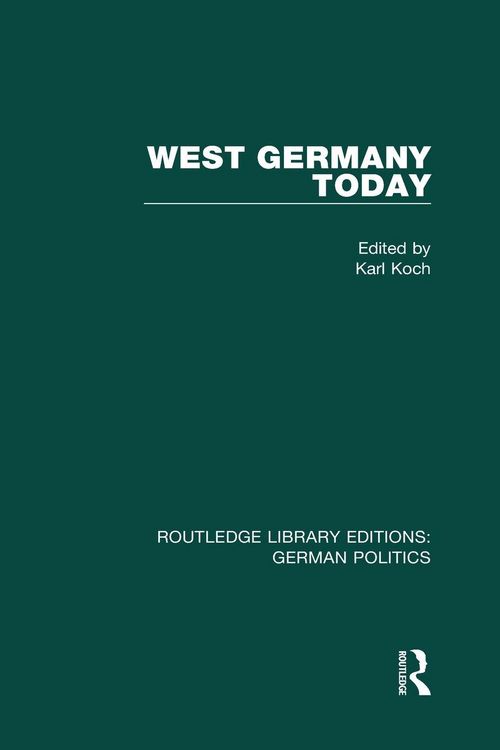 Produktbild: West Germany Today (RLE