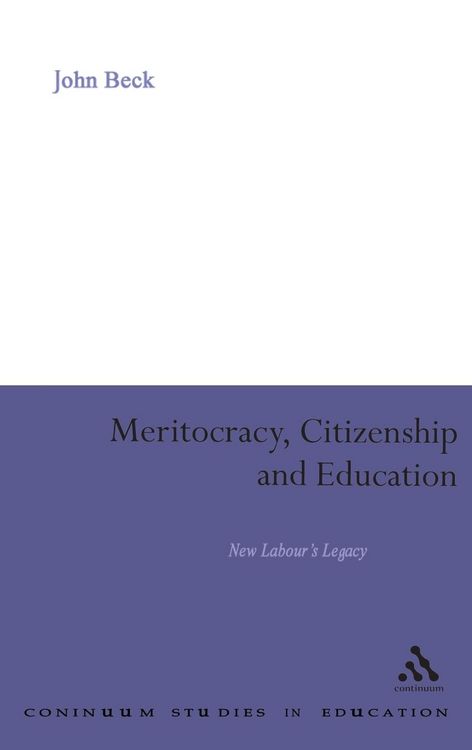 Produktbild: Meritocracy, Citizenship and Education