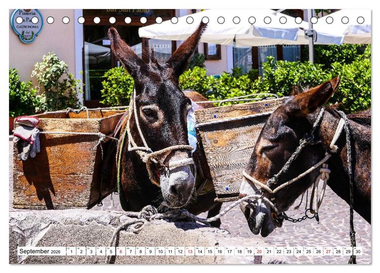 Produktbild: Sizilianische Urspr&uuml;nglichkeit Castelbuono (Tischkalender 2026 DIN A5 quer), CALVENDO Monatskalender