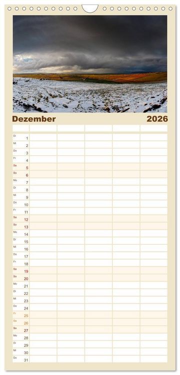 Produktbild: Familienplaner 2026 - Schottland - Land der Legenden mit 5 Spalten (Wandkalender, 21 x 45 cm) CALVENDO
