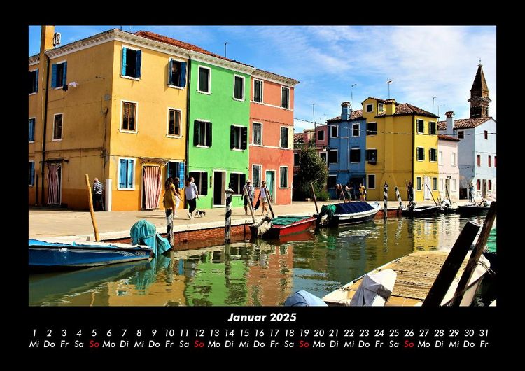 Produktbild: Boote 2025 Fotokalender DIN A3