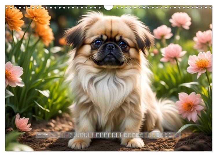 Produktbild: Kuschelige Hunde - kleine Herzensbrecher in Aktion (Wandkalender 2026 DIN A3 quer), CALVENDO Monatskalender