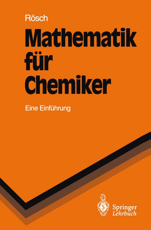 Produktbild: Mathematik f&uuml;r Chemiker
