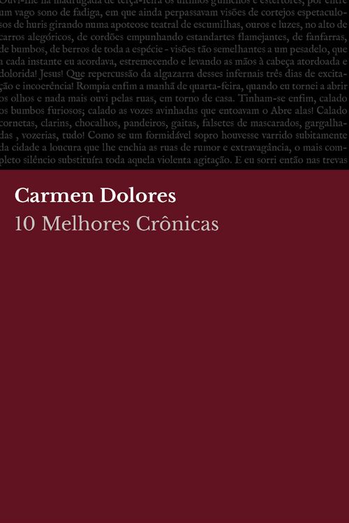 Produktbild: 10 Melhores Cr&ocirc;nicas - Carmen Dolores