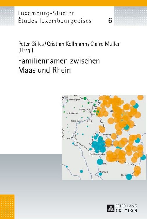 Produktbild: Familiennamen zwischen Maas und Rhein
