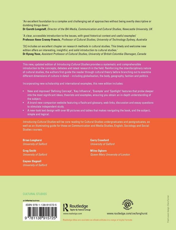Produktbild: Introducing Cultural Studies