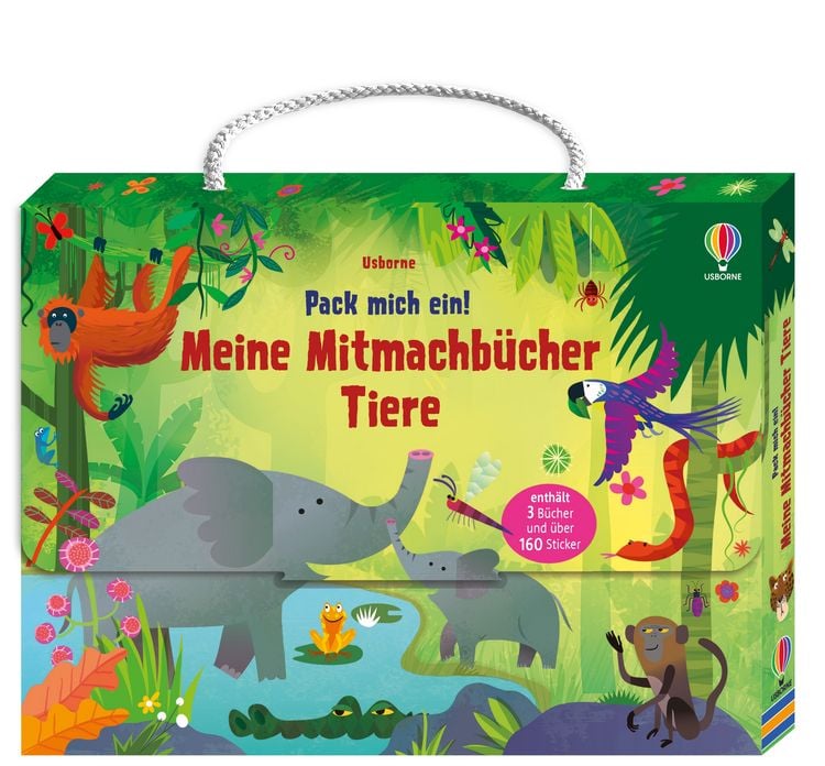 Produktbild: Pack mich ein! Meine Mitmachb&uuml;cher: Tiere