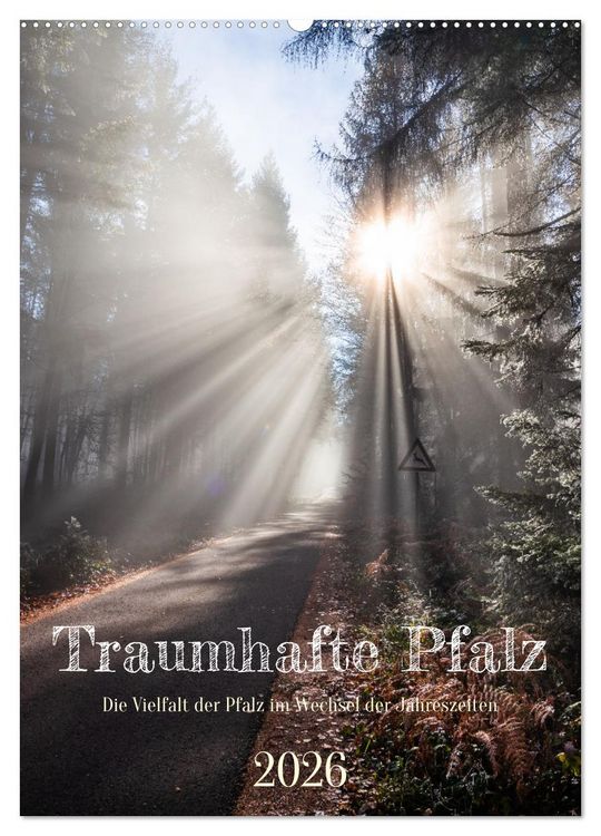 Produktbild: Traumhafte Pfalz (Wandkalender 2026 DIN A2 hoch), CALVENDO Monatskalender