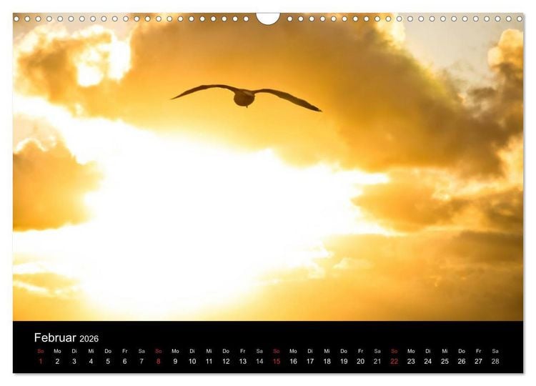 Produktbild: Wolkenmalerei (Wandkalender 2026 DIN A3 quer), CALVENDO Monatskalender