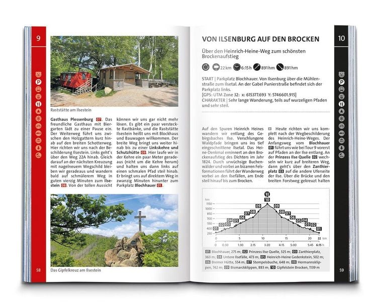 Produktbild: KOMPASS Wanderf&uuml;hrer Harz, 60 Touren