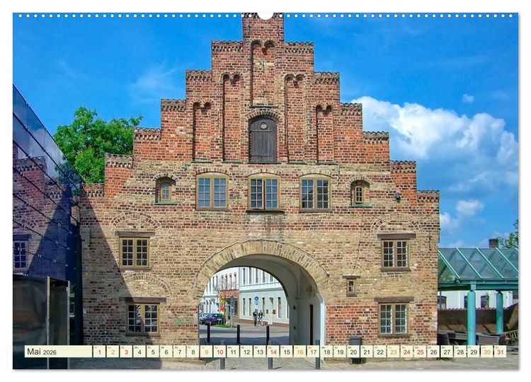 Produktbild: Bezauberndes Flensburg (hochwertiger Premium Wandkalender 2026 DIN A2 quer), Kunstdruck in Hochglanz