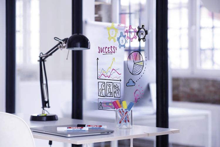 Produktbild: EDDING&reg; Glasboard Marker 95, schwarz