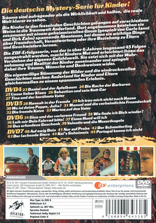 Produktbild: Anderland - Folge 23-45 [4 DVDs]