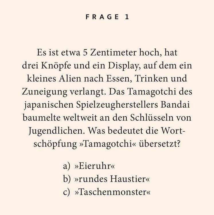 Produktbild: 90er-Jahre-Quiz