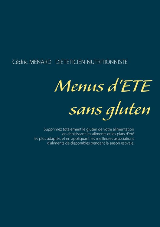 Produktbild: Menus d'&eacute;t&eacute; sans gluten