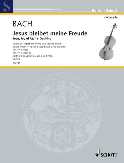 Produktbild: Bach, J: Jesus bleibet meine Freude