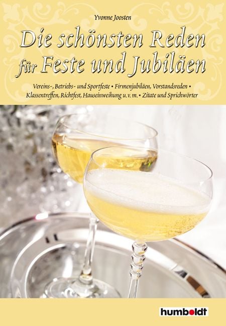 Produktbild: Die sch&ouml;nsten Reden f&uuml;r Feste und Jubil&auml;en
