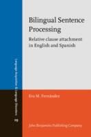 Produktbild: Fernandez, E: Bilingual Sentence Processing