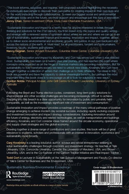 Produktbild: Sustainable Innovation and Impact