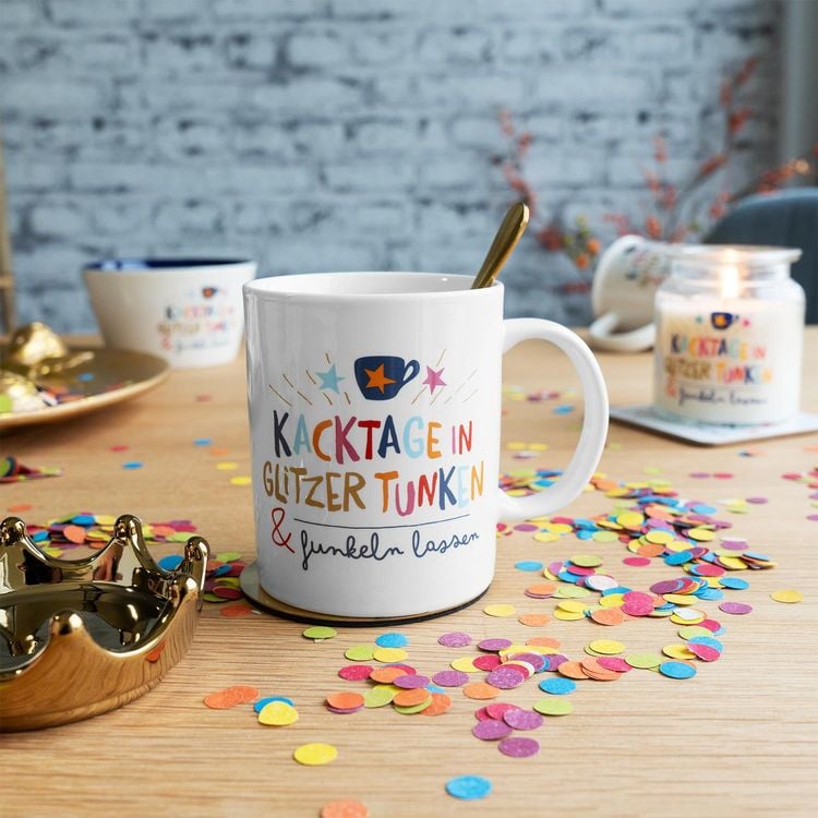 Produktbild: Tasse Krone mit Motiv 'Kacktage'