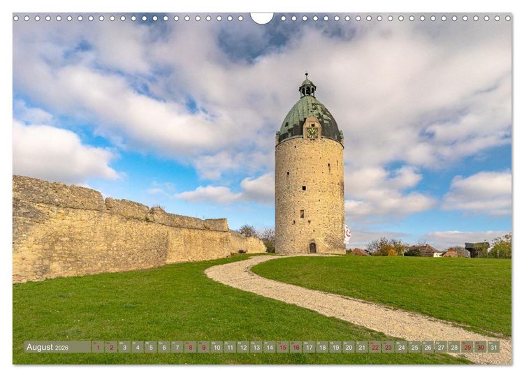 Produktbild: Domstadt Naumburg, eine der sch&ouml;nsten St&auml;dte Mitteldeutschlands (Wandkalender 2026 DIN A3 quer), CALVENDO Monatskalender