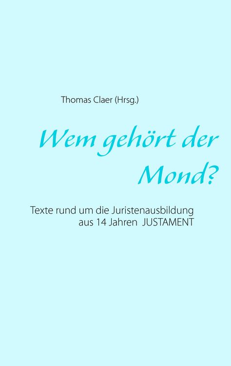 Produktbild: Wem geh&ouml;rt der Mond?