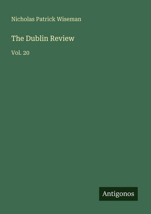 Produktbild: The Dublin Review