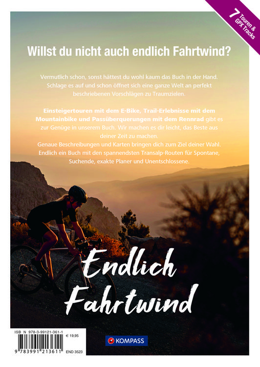 Produktbild: KOMPASS Endlich Fahrtwind - Transalp