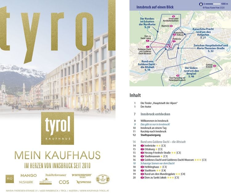 Produktbild: Reise Know-How CityTrip Innsbruck