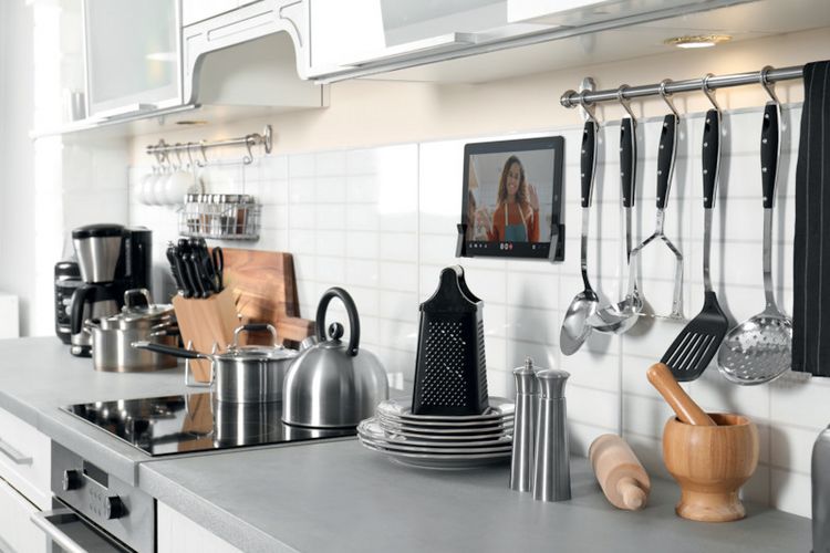 Produktbild: DURABLE Tablet Wandhalter Visioclip, anthrazit
