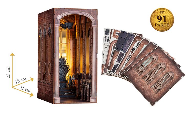 Produktbild: Book Nook DIY B&uuml;cherecke House of the Dragon