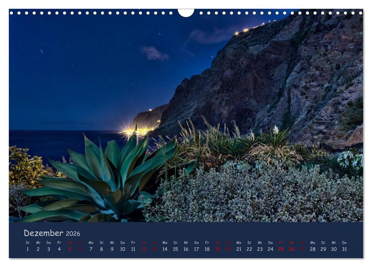 Produktbild: Naturwunder Madeira (Wandkalender 2026 DIN A3 quer), CALVENDO Monatskalender