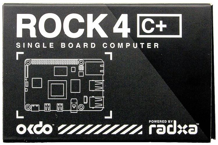 Produktbild: Radxa RS114CP-D4 Rock 4 C+ 4GB 6 x 2.4GHz