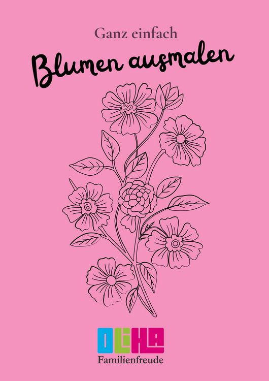 Produktbild: Blumen ausmalen