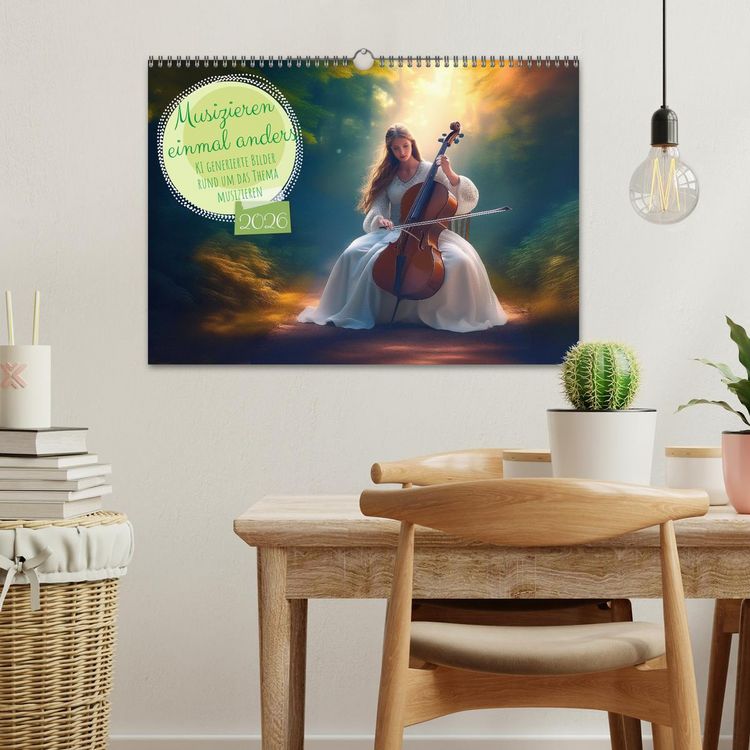 Produktbild: Musizieren einmal anders (Wandkalender 2026 DIN A3 quer), CALVENDO Monatskalender