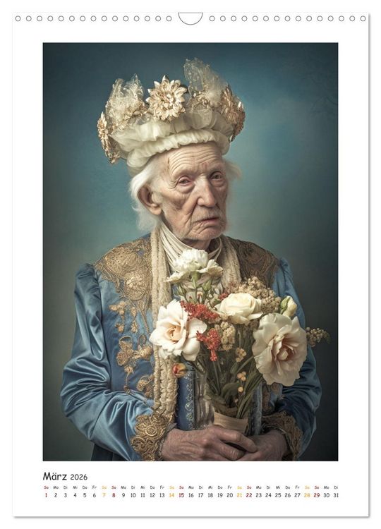 Produktbild: Au&szlig;ergew&ouml;hnliche Portraits (Wandkalender 2026 DIN A3 hoch), CALVENDO Monatskalender
