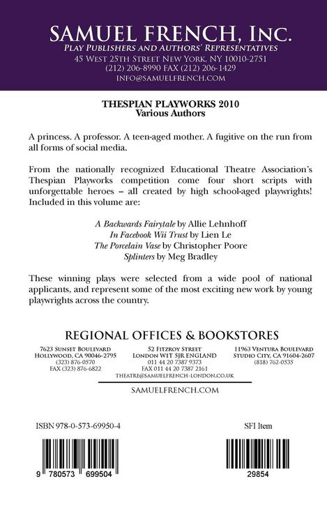 Produktbild: Thespian Playworks 2010