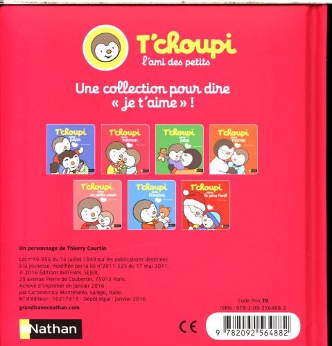 Produktbild: T'choupi aime les bisous