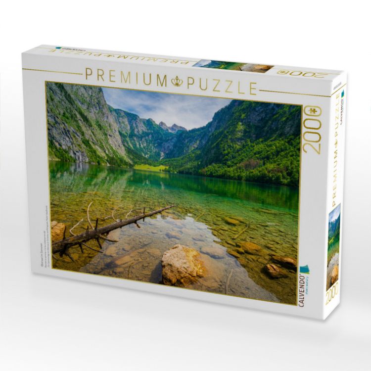 Produktbild: CALVENDO Puzzle Obersee im Sommer | 2000 Teile Lege-Gr&ouml;&szlig;e 90x67cm Foto-Puzzle f&uuml;r gl&uuml;ckliche Stunden