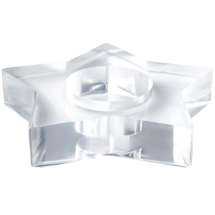 Produktbild: Silikon Gie&szlig;form Teelichthalter Stern, 11,5 x 11 x 2 cm / Au&szlig;enma&szlig; Silikonform 12,4 x 12,4 x 2,2 cm
