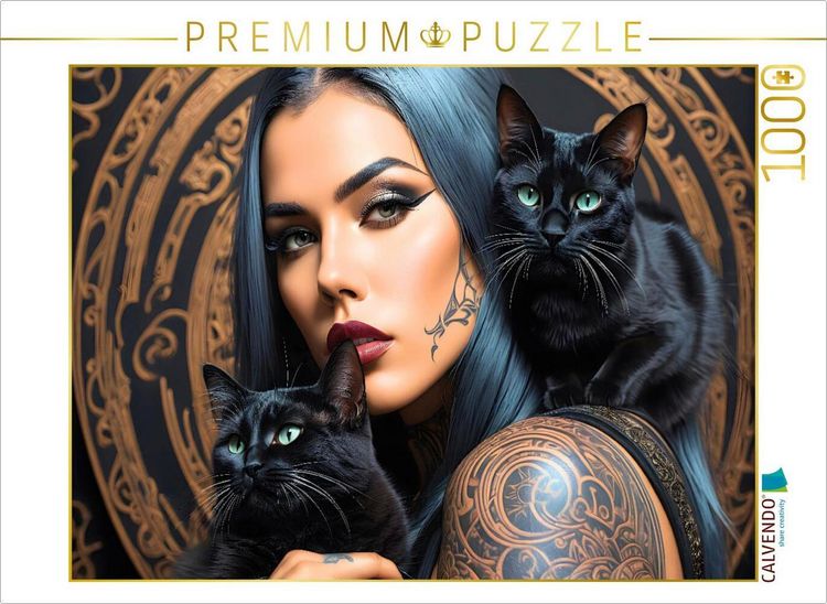 Produktbild: CALVENDO Puzzle Die Anmutige | 1000 Teile Lege-Gr&ouml;&szlig;e 64x48cm Foto-Puzzle f&uuml;r gl&uuml;ckliche Stunden