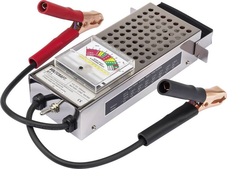 Produktbild: VOLTCRAFT BT-1 Kfz-Batterietester 6 V, 12V 29.5mm x 18mm x 6mm