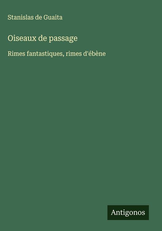 Produktbild: Oiseaux de passage