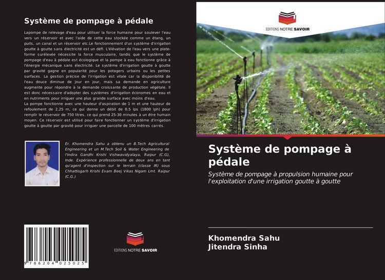 Produktbild: Syst&egrave;me de pompage &agrave; p&eacute;dale