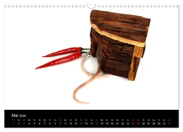 Produktbild: S&uuml;&szlig;e M&auml;use und Coole Ratten (Wandkalender 2026 DIN A3 quer), CALVENDO Monatskalender