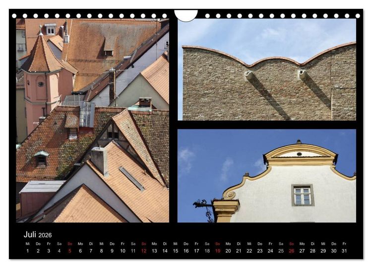 Produktbild: In und um RAVENSBURG (Wandkalender 2026 DIN A4 quer), CALVENDO Monatskalender
